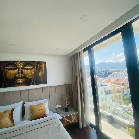 Apartment Classy Escape Girne Central,high Speed Wifi Sea Views *
