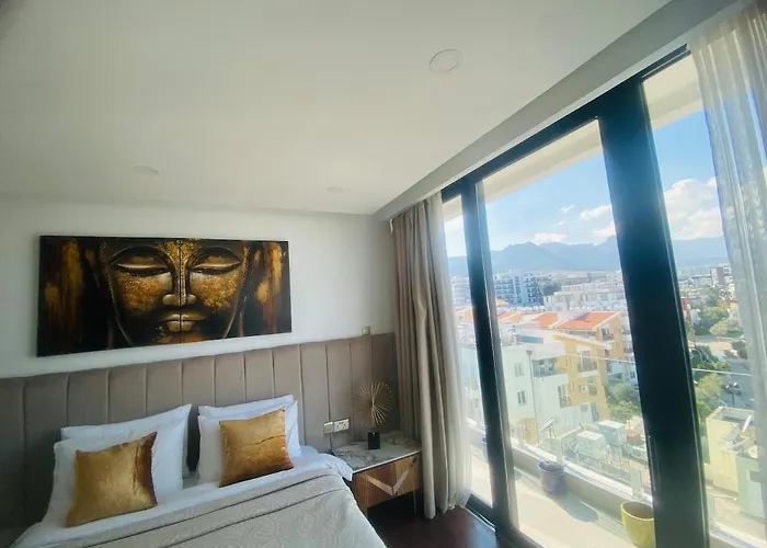 アパート Classy Escape Residence, Private Allocated Parking, Kyrenia City, Walkable To The Old Harbour, 5 Minutes To Grand Pasha Casino -super Fast Wifi *